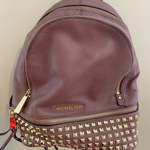 Michael Kors studded backpack - *EUC*
